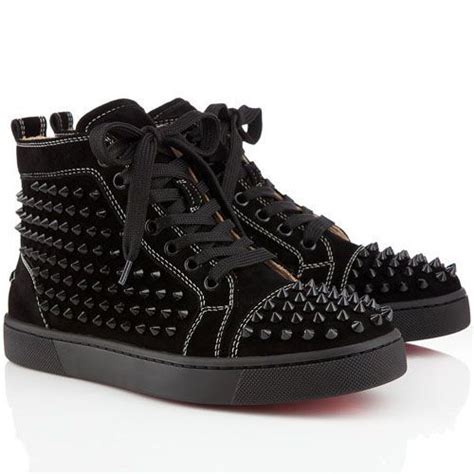 christian louboutin spike high tops replica|christian louboutin spikes scam.